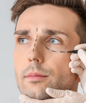 Men with facial marks seeking for Treatment at Aestique | Pittsburgh